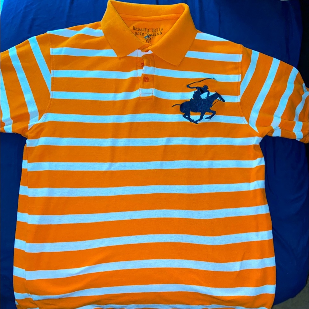 Men Polo Botton-Up Shirt